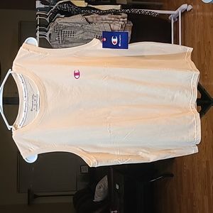 Champion Womens Powerblend Solid Muscle Tank Top Size Large
